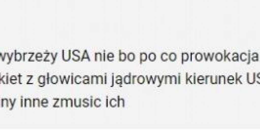 Поляки вступились за Россию и призвали янки не приближаться к Черному морю