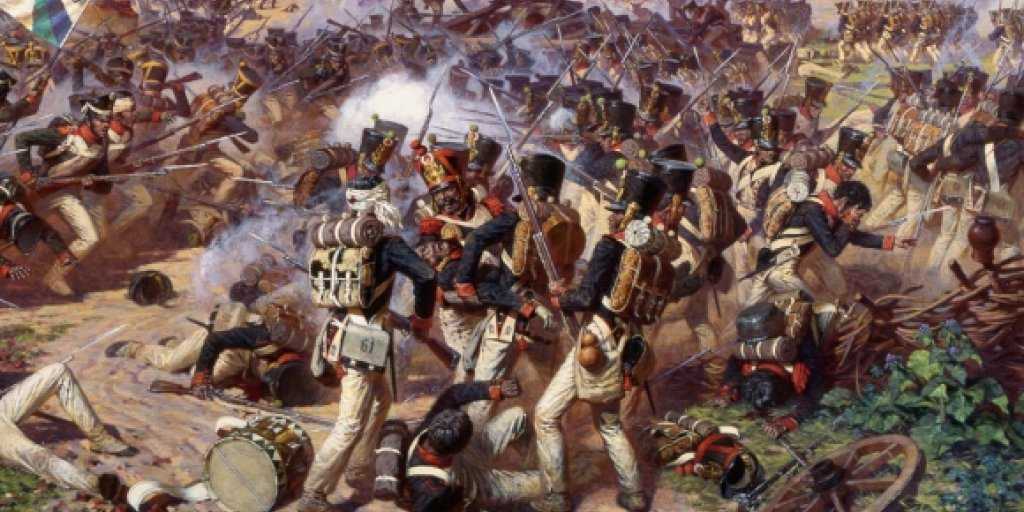 В этот день в 1812 году русские солдаты дрались, как львы, в битве за Смоленск