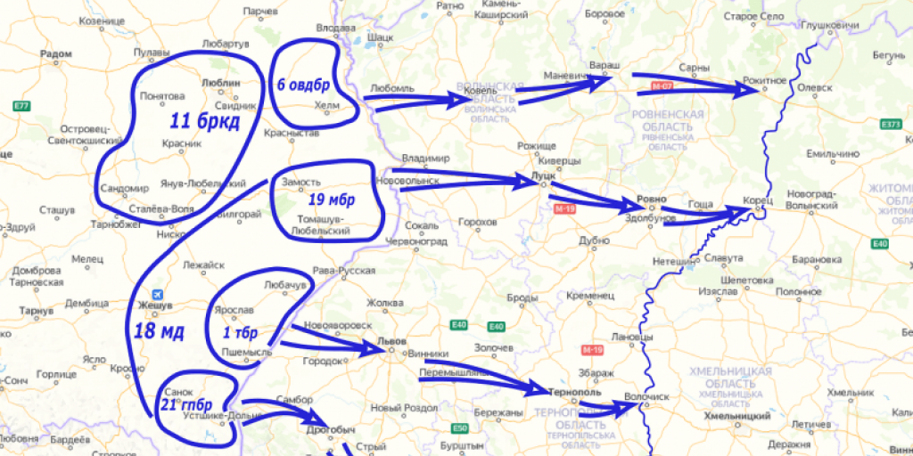 Знакомьтесь: состав, районы размещения и вероятный характер действий польской оккупационной группировки войск
