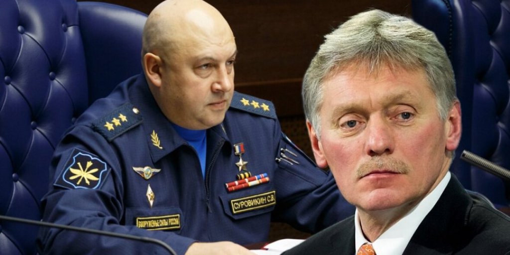 Так что с Суровикиным?: Обескураживающий ответ пресс-секретаря Дмитрия Пескова